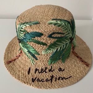 Kate Spade “I Need A Vacation” Hat